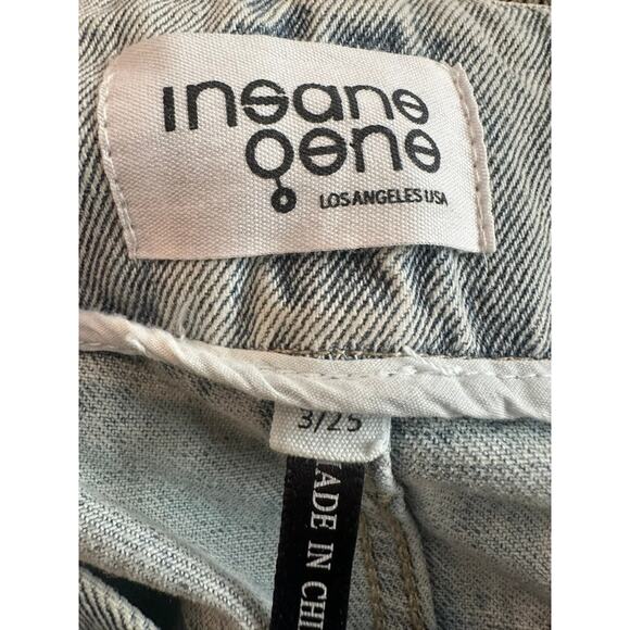 Insane Gene – Hi-Rise Balloon Jeans – Light Wash – 25 - Picture 2 of 6